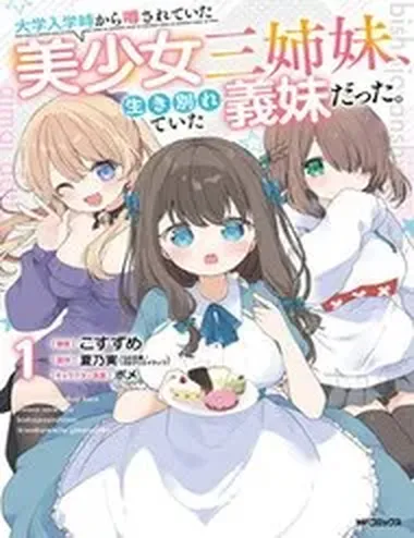 Daigaku Nyuugakuji Kara Uwasa Sareteita Bishoujo San Shimai, Ikiwakareteita Gimai Datta.